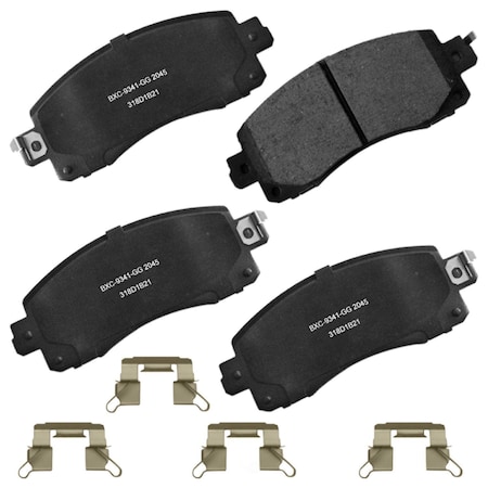 Stop By Bendix Stop Sbc2045 Stop Ceramic Brake Pad SBC2045